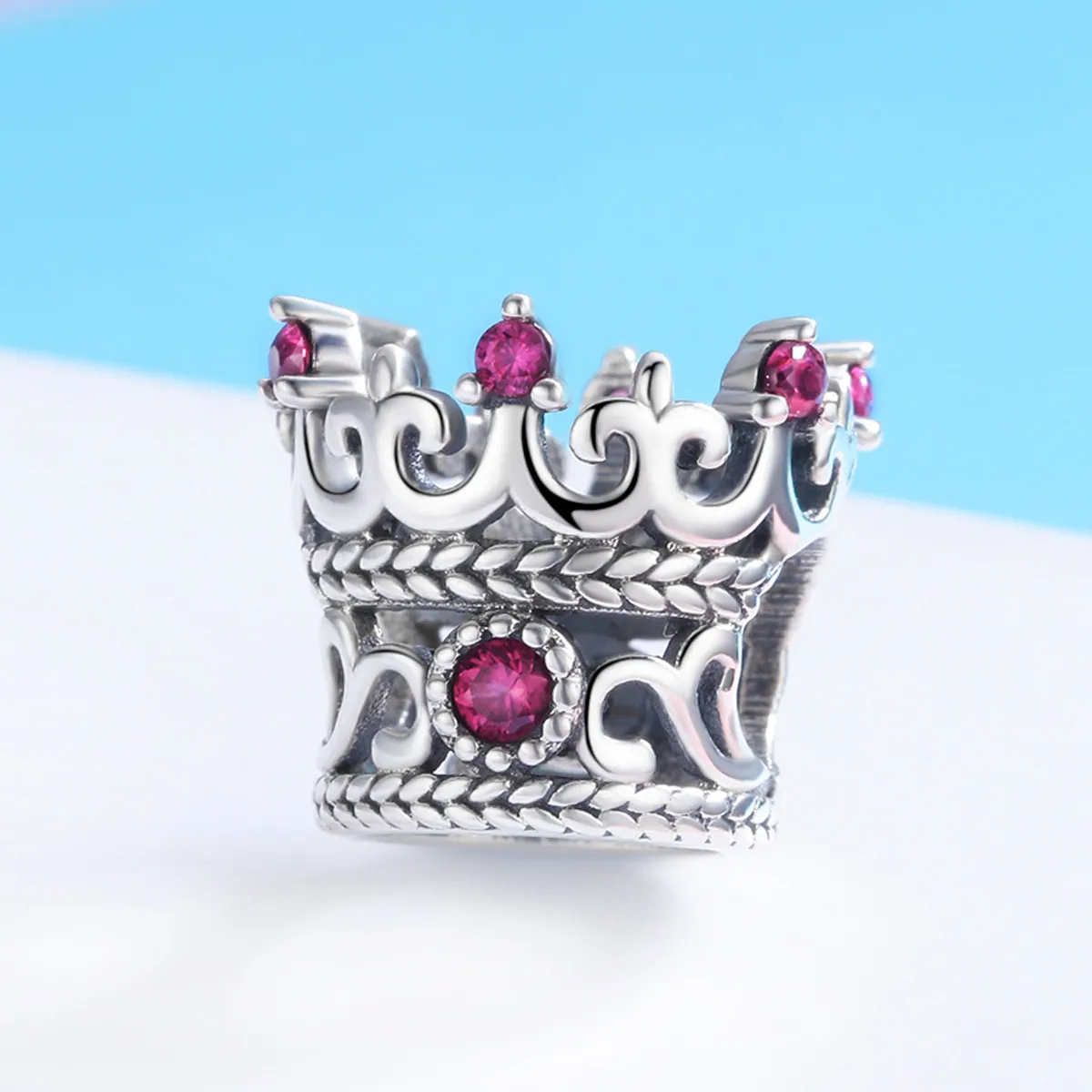 Pandora Style Silver Charm, King's Crown - SCC776