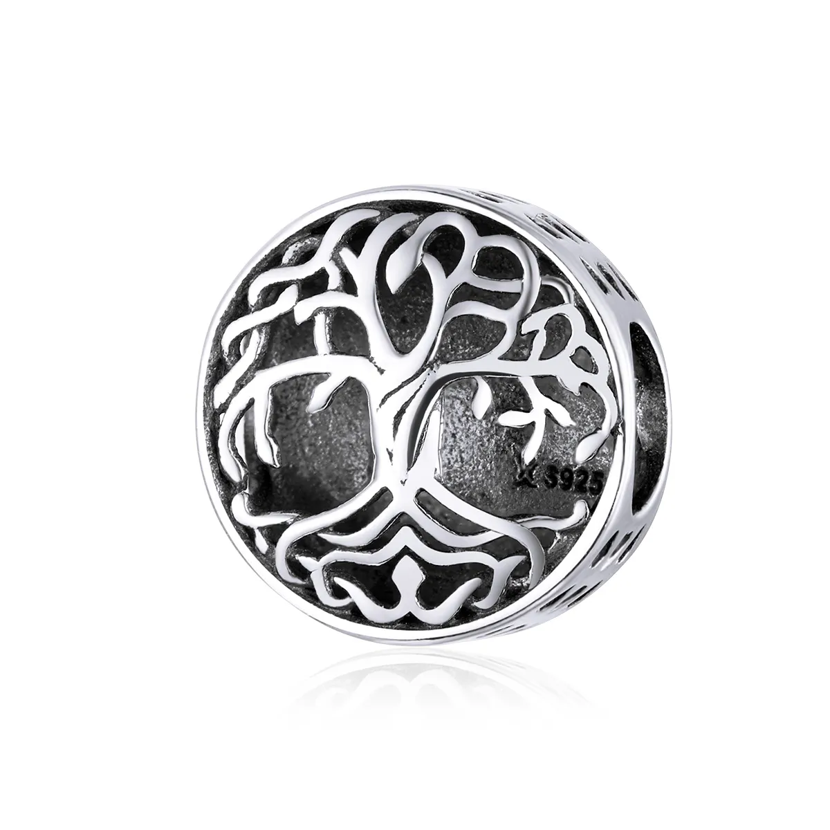 Pandora Style Silver Charm, Life Tree - SCC1457