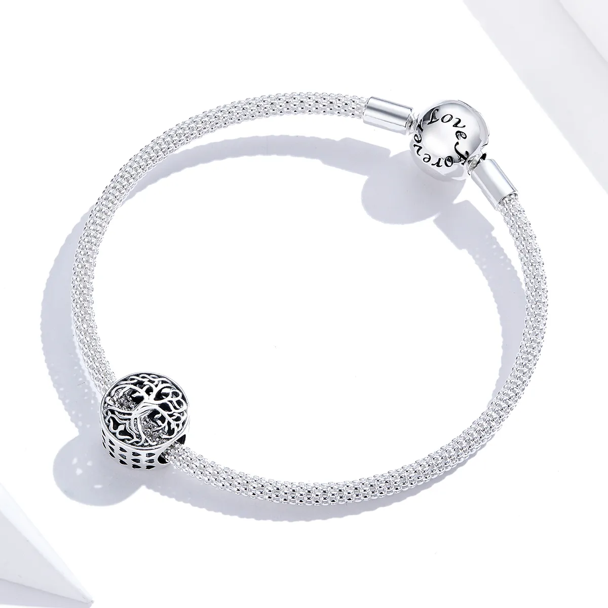 Pandora Style Silver Charm, Life Tree - SCC1457