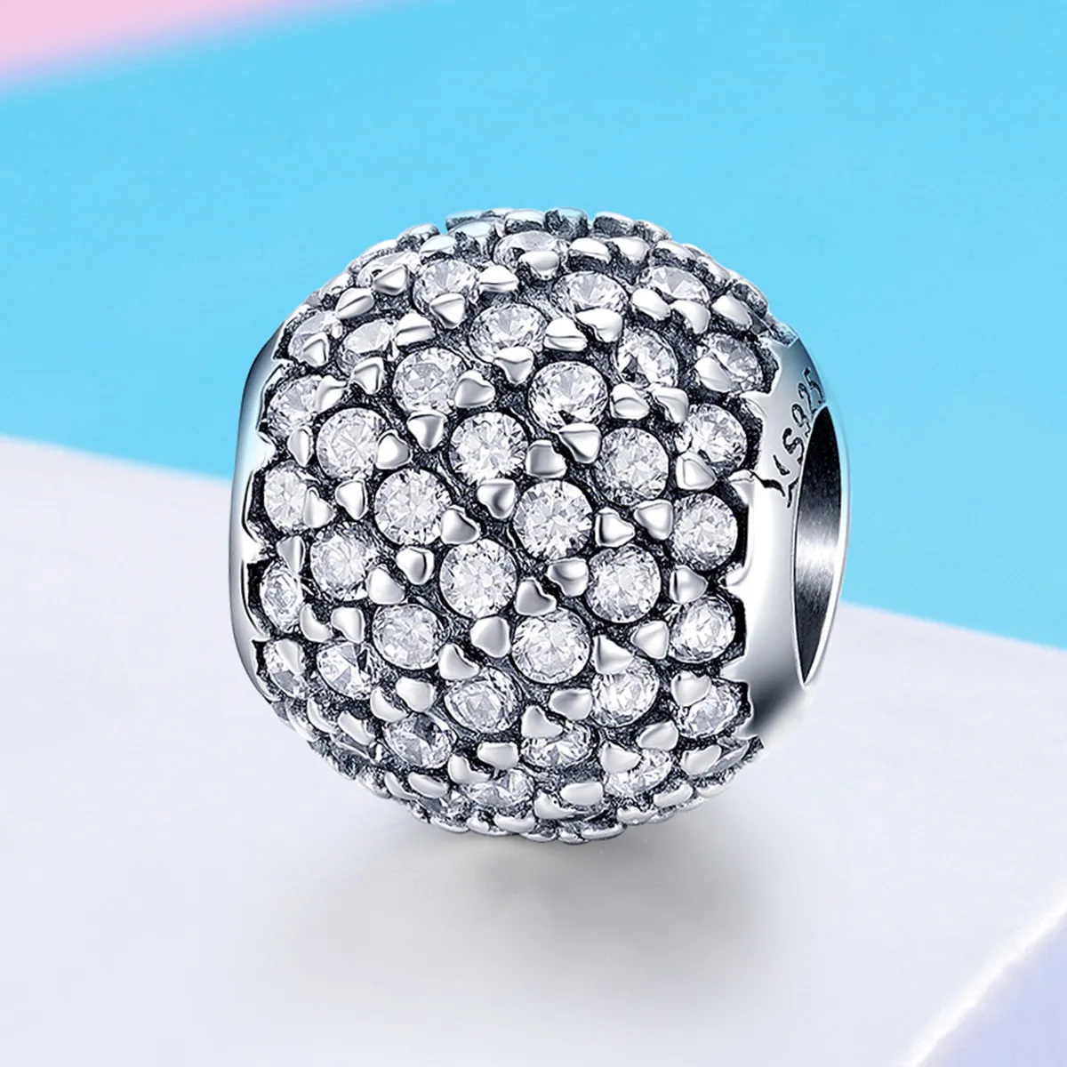 Pandora Style Silver Charm, Light - SCC733