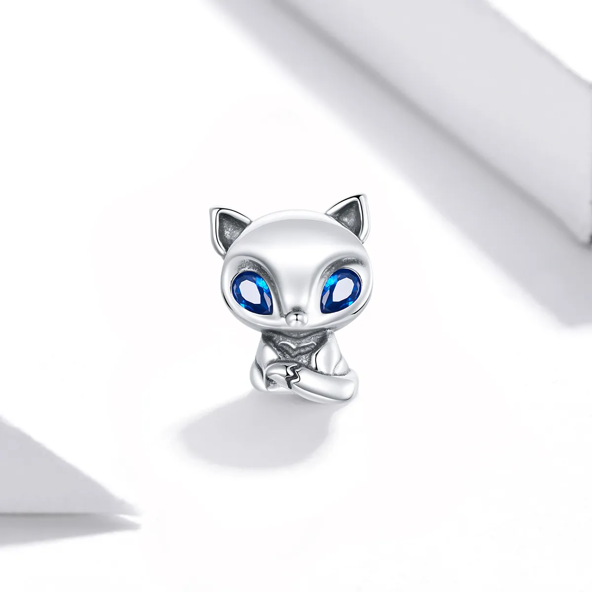 Pandora Style Silver Charm, Lively Little Fox - SCC1808