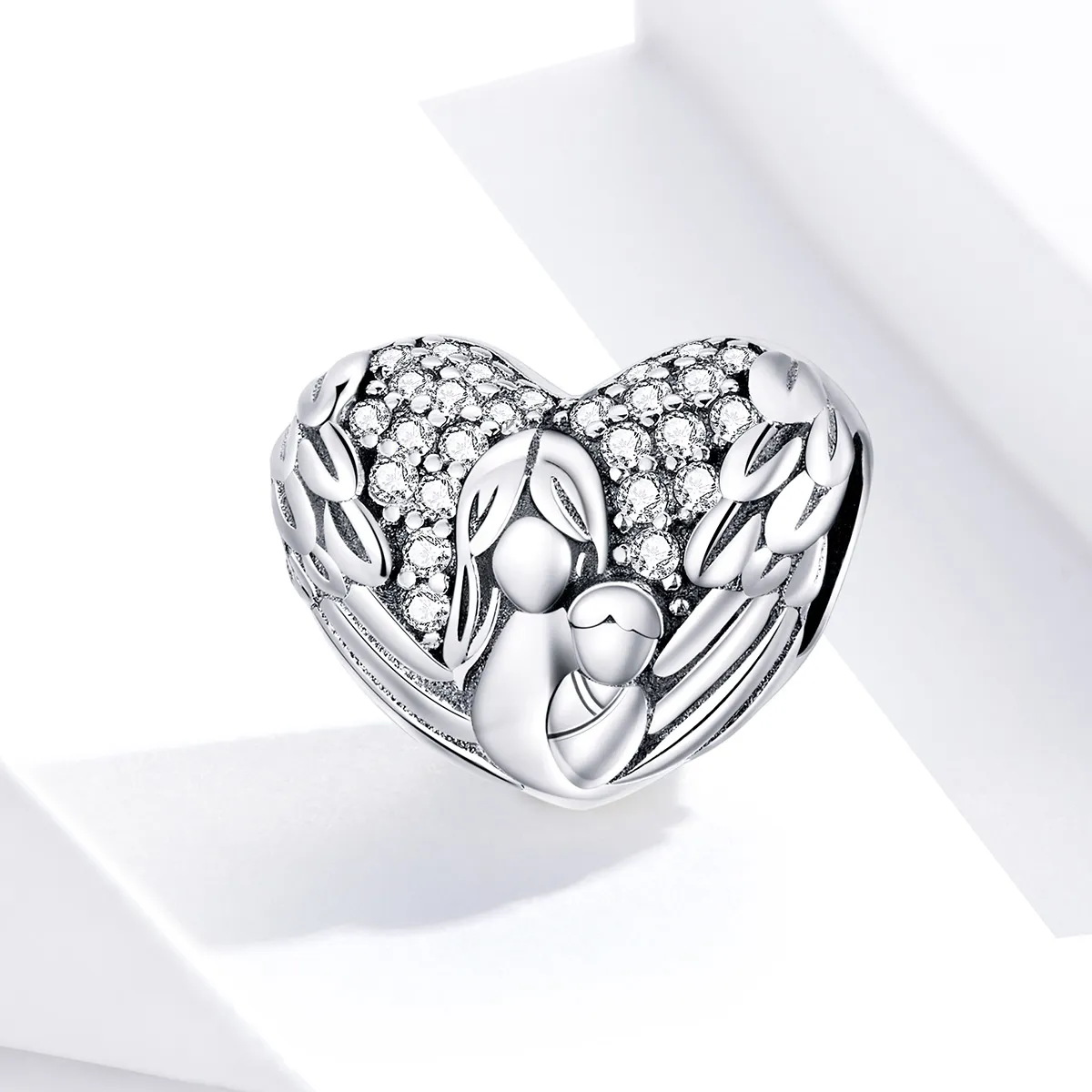 Pandora Style Silver Charm, Love Cameos - SCC1462