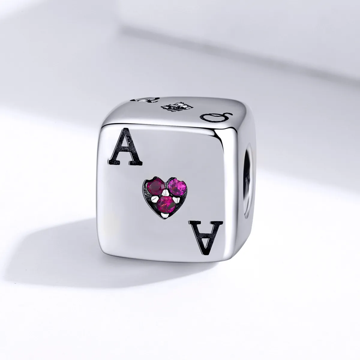 Pandora Style Silver Charm, Love Dice - SCC1440