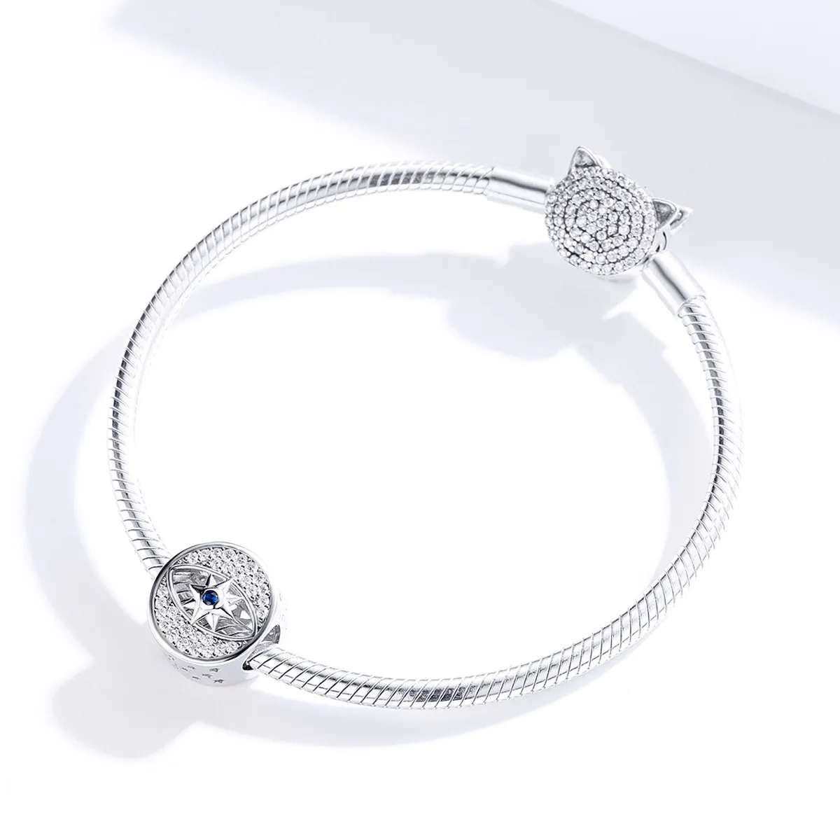 Pandora Style Silver Charm, Lucky Eye - SCC1368