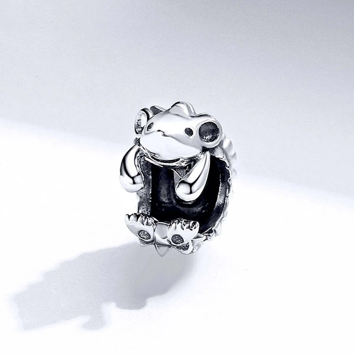 Pandora Style Silver Charm, Nino The Hedgehog - SCC1420