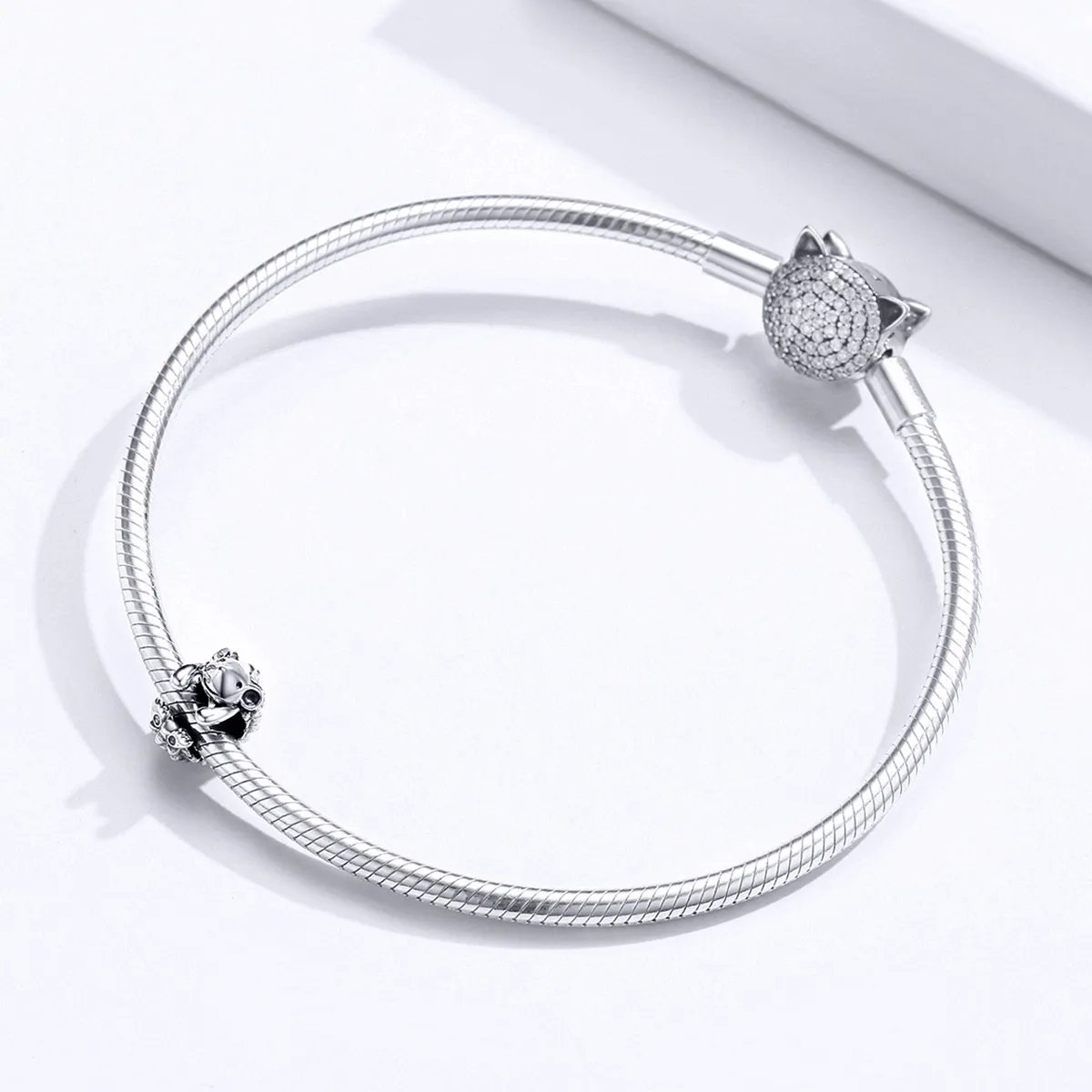 Pandora Style Silver Charm, Nino The Hedgehog - SCC1420