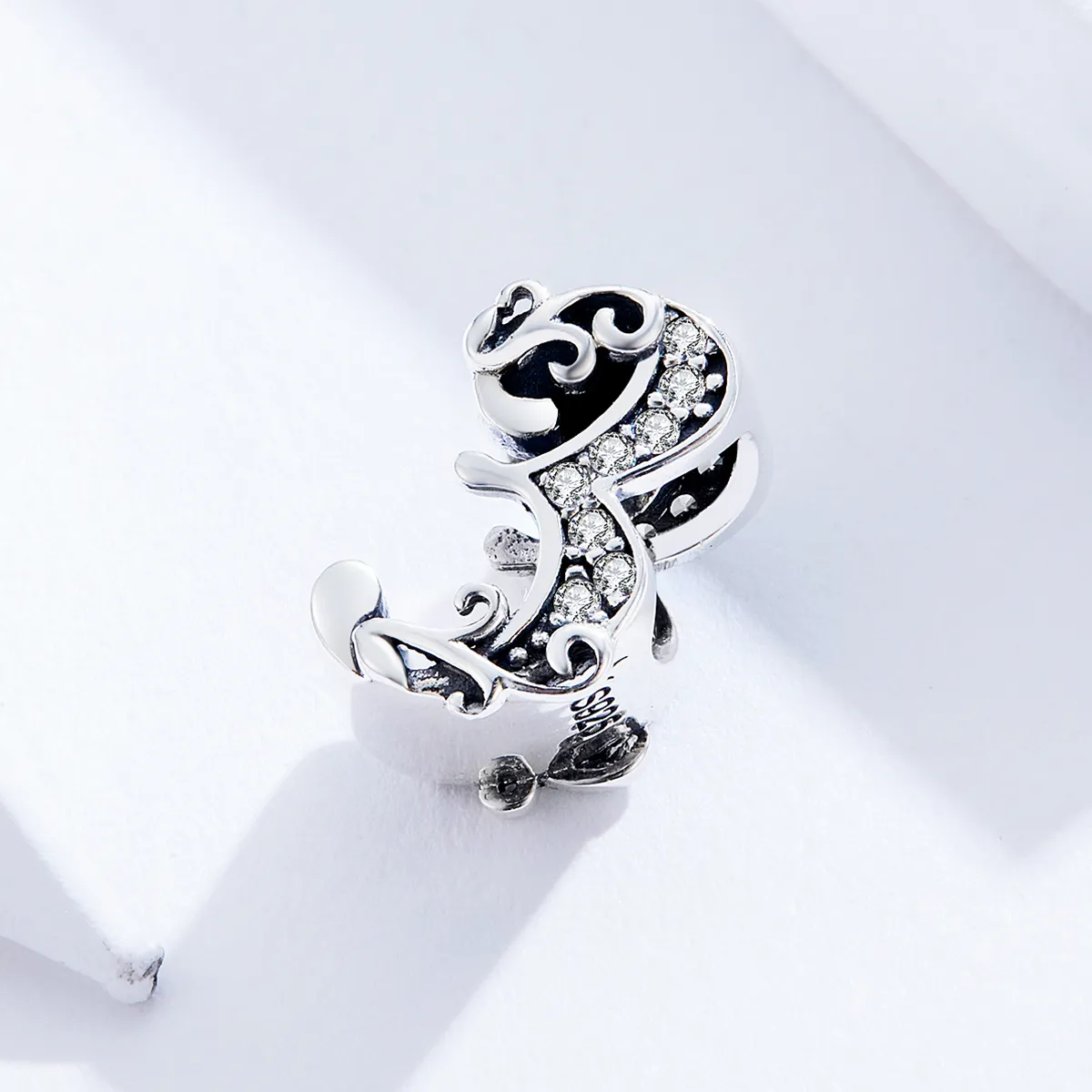 Pandora Style Silver Charm, Number 3 - SCC1418-3