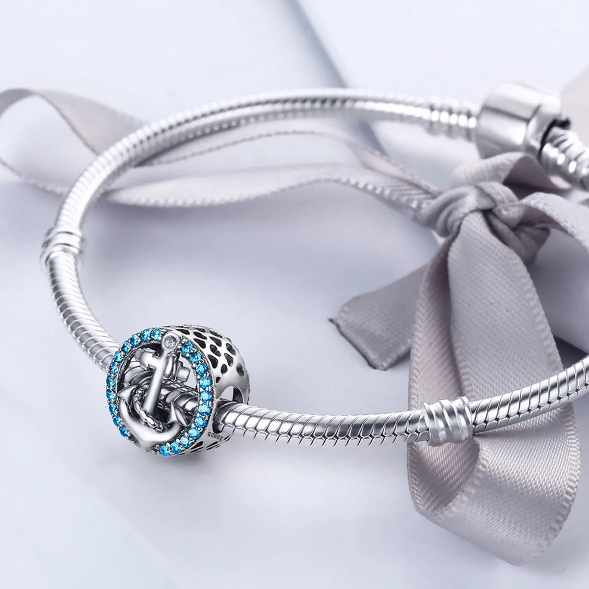 Pandora Style Silver Charm, Ocean Journey - SCC148