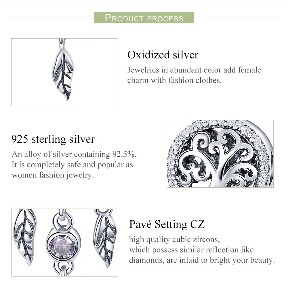 Pandora Style Silver Charm, Openwork Dreamcatcher - SCC723