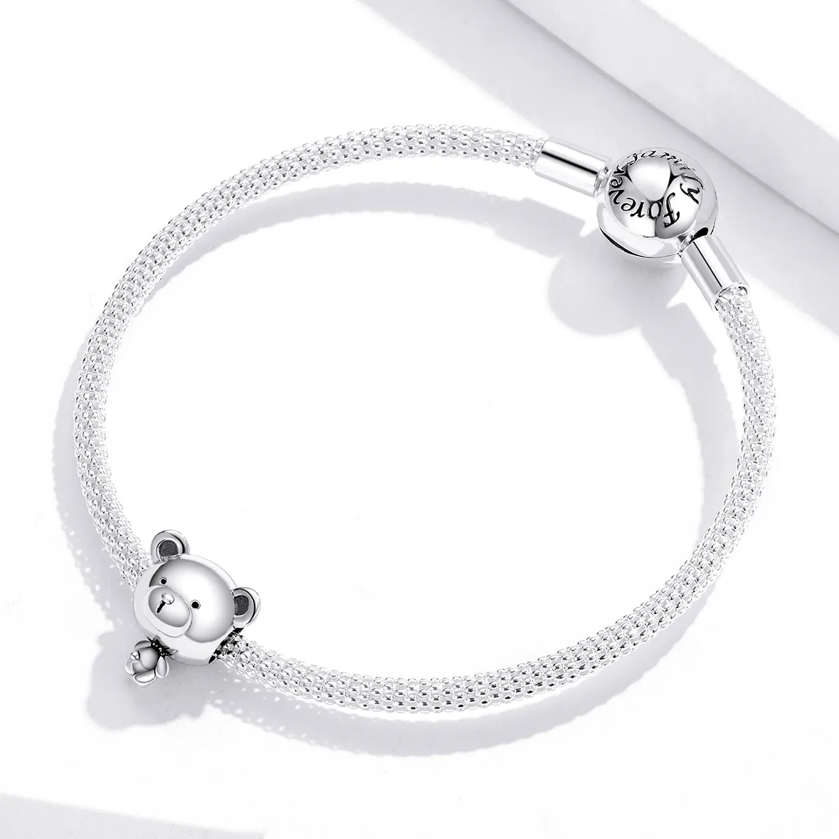 Pandora Style Silver Charm, Pooh - SCC1502