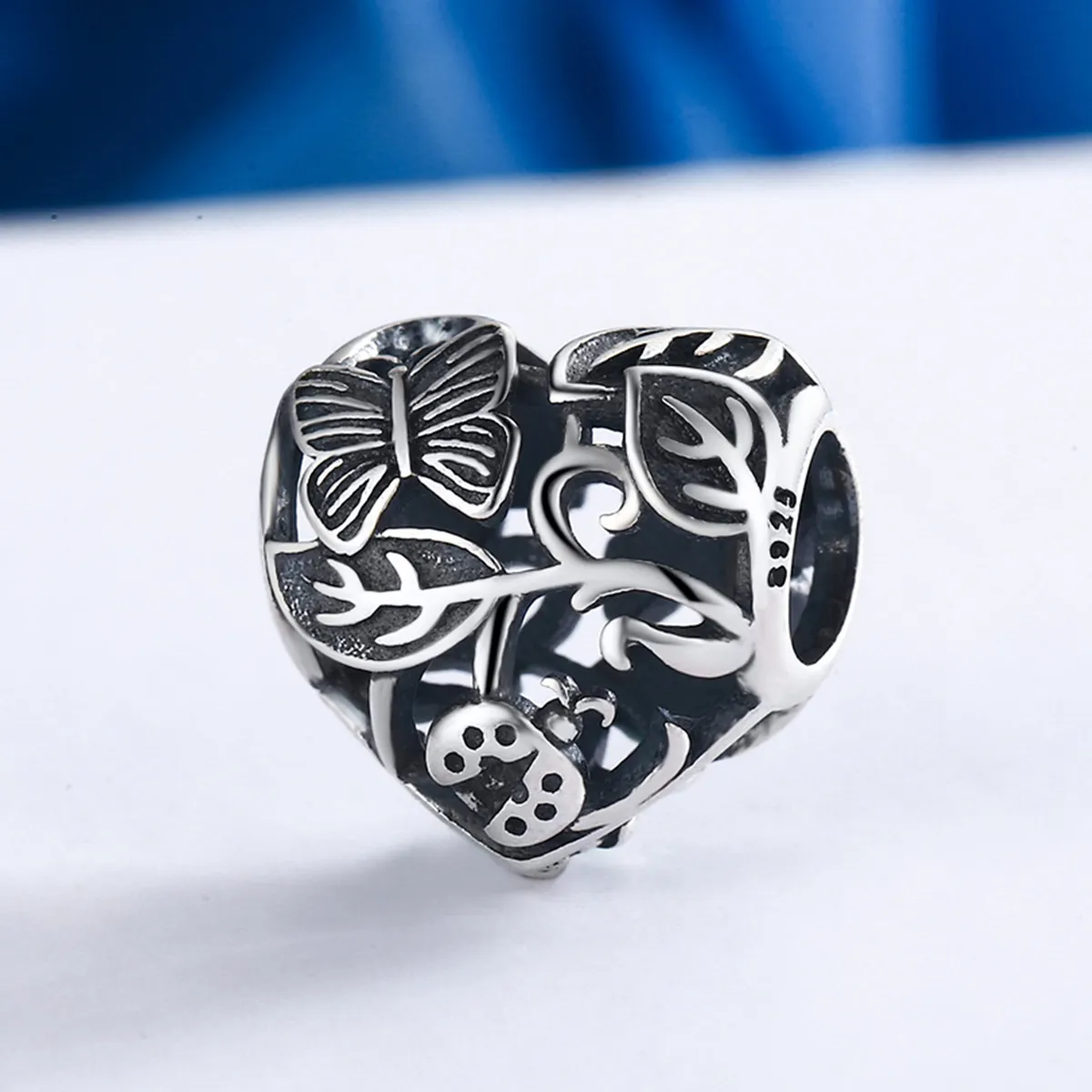 Pandora Style Silver Charm, Rain-Back Garden - SCC155