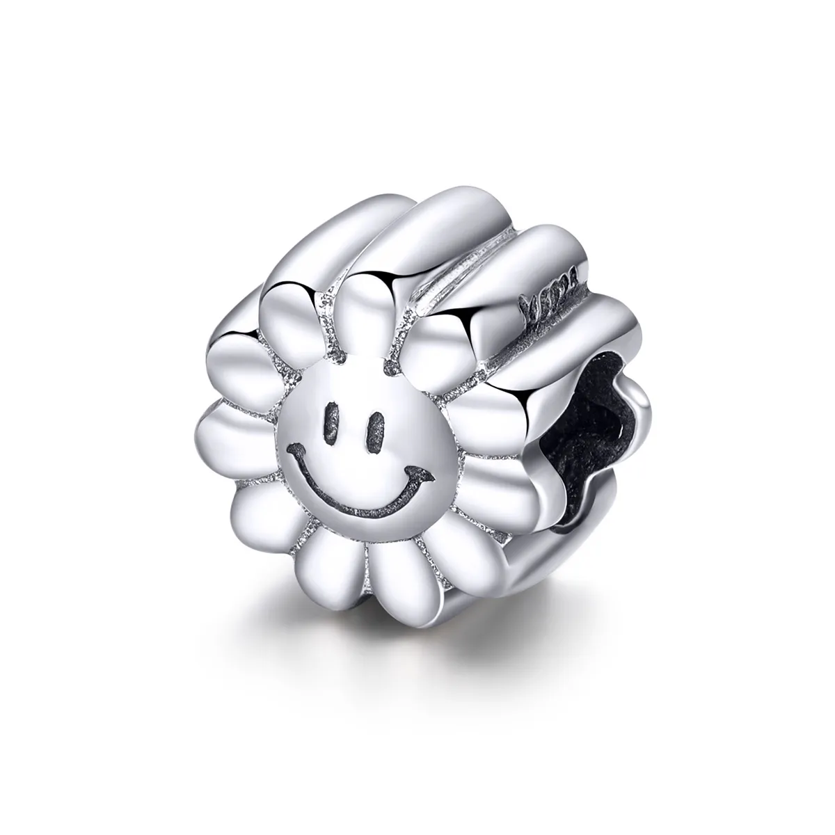 Pandora Style Silver Charm, Smiling Sun - SCC901