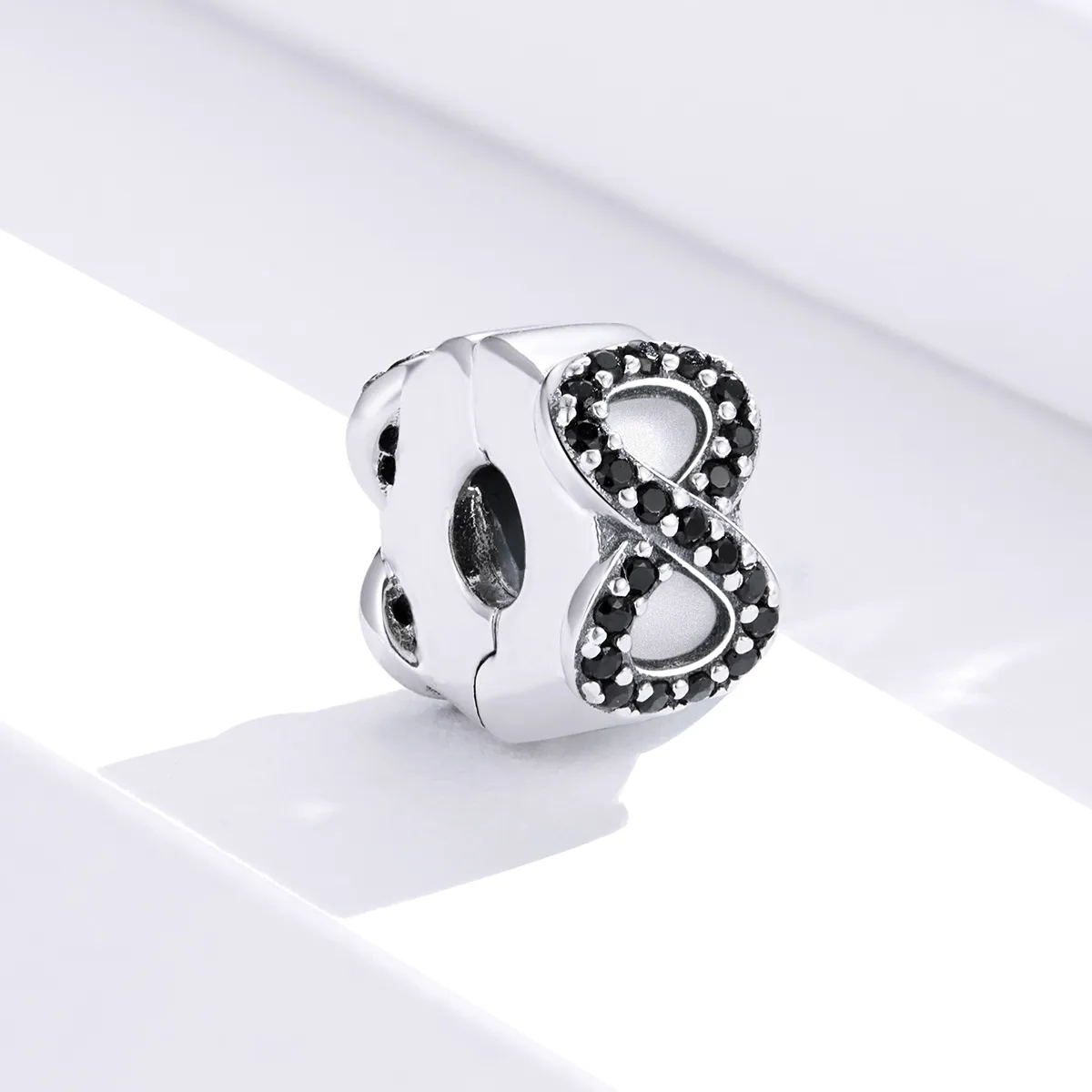 Pandora Style Silver Charm, Symbol of Infinity - SCC1498