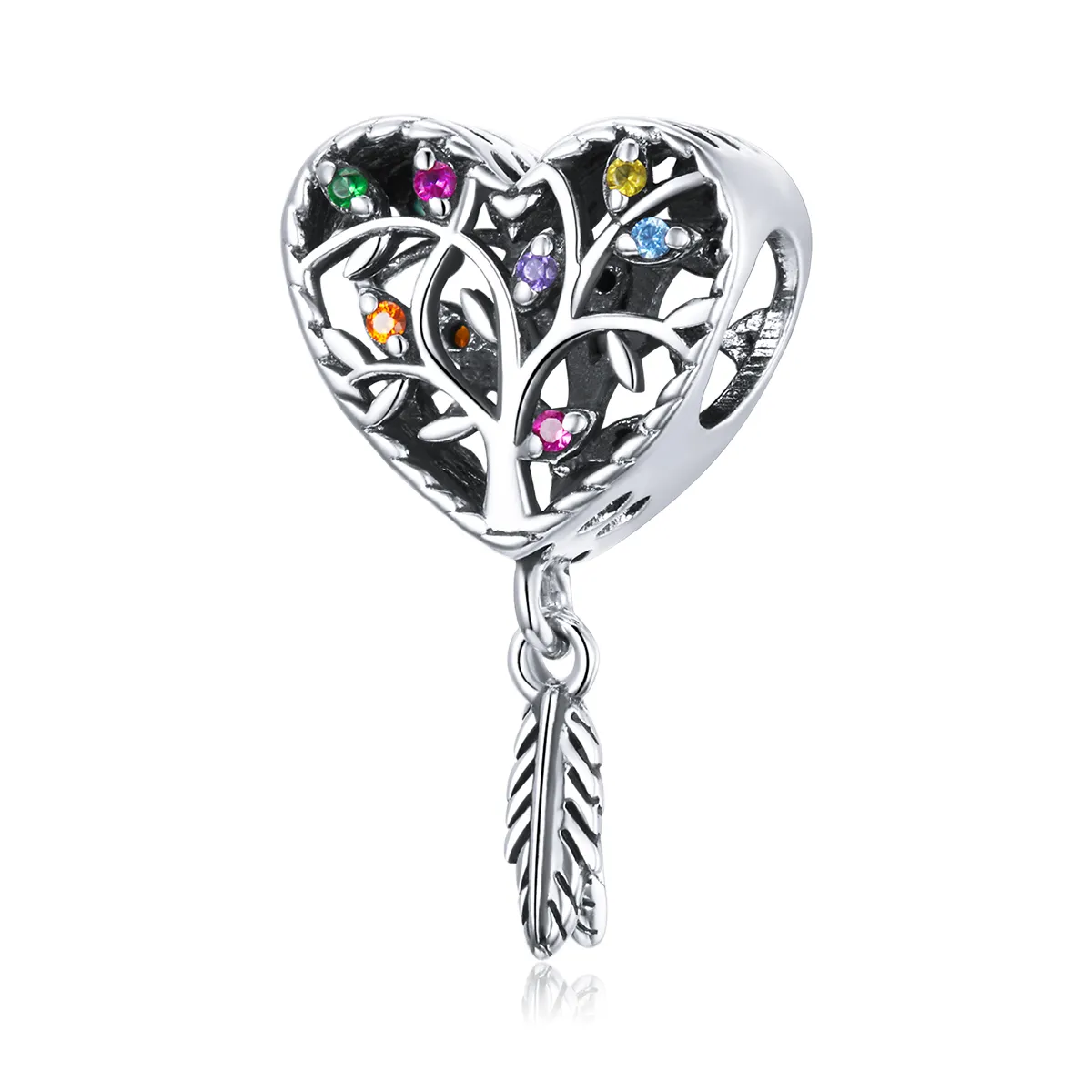 Pandora Style Silver Charm, Tree of Life - SCC1768