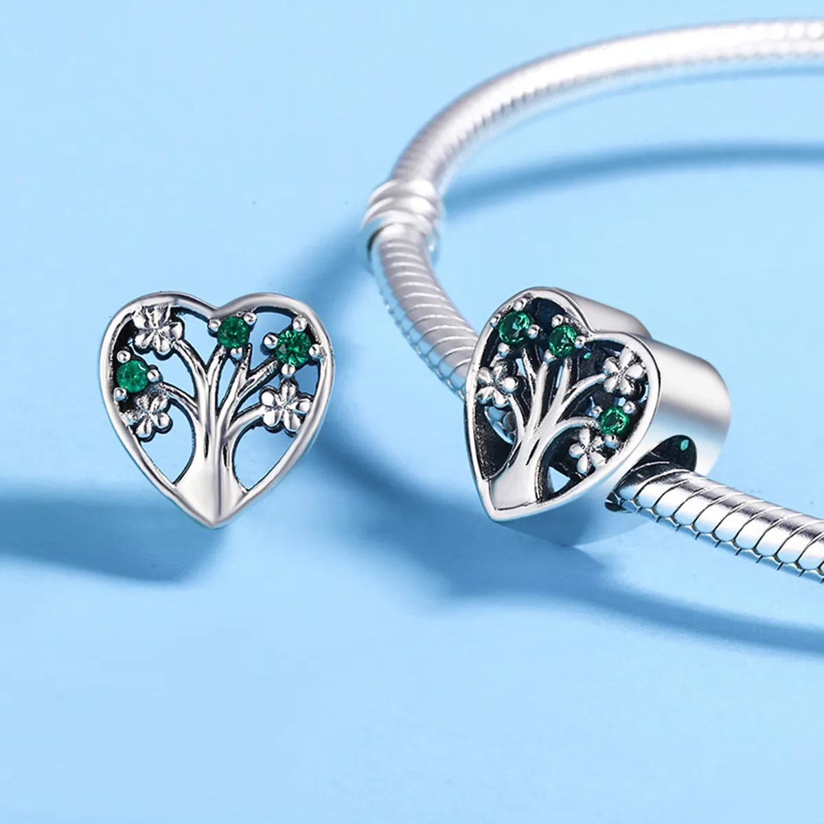 Pandora Style Silver Charm, Tree of Life - SCC221