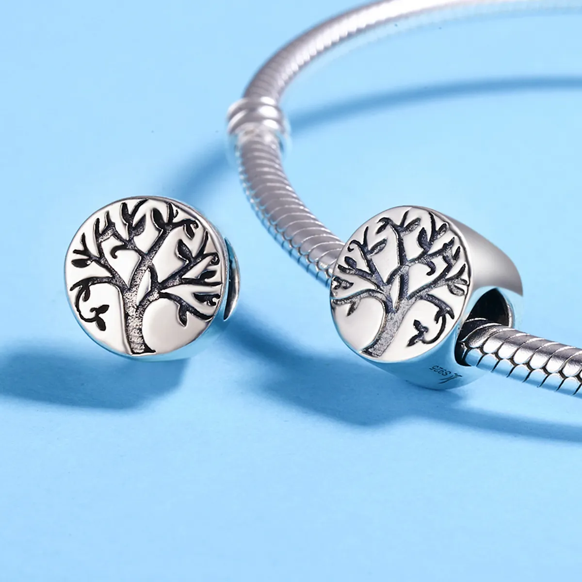 Pandora Style Silver Charm, Tree of Life - SCC430