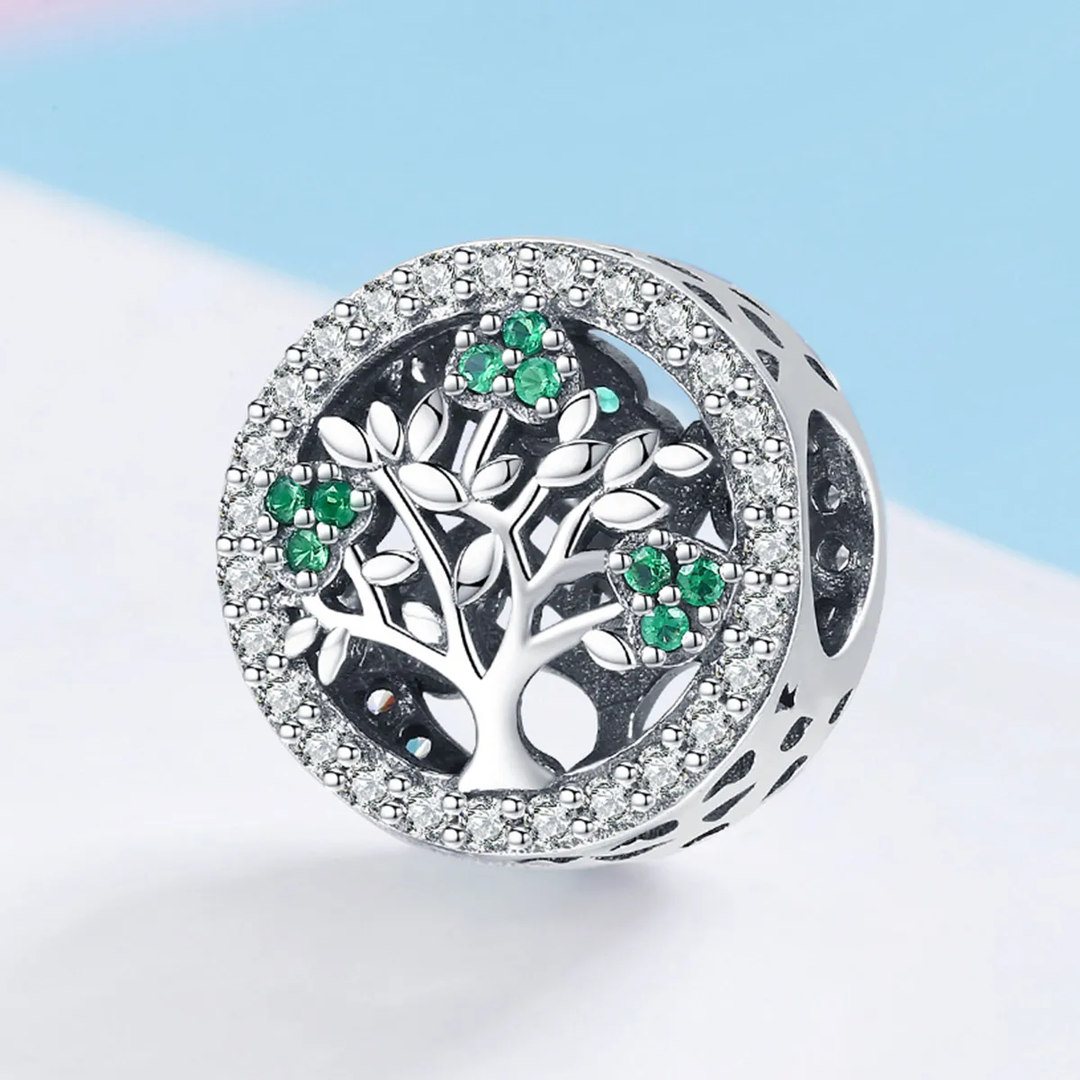 Pandora Style Silver Charm, Tree of Life - SCC919