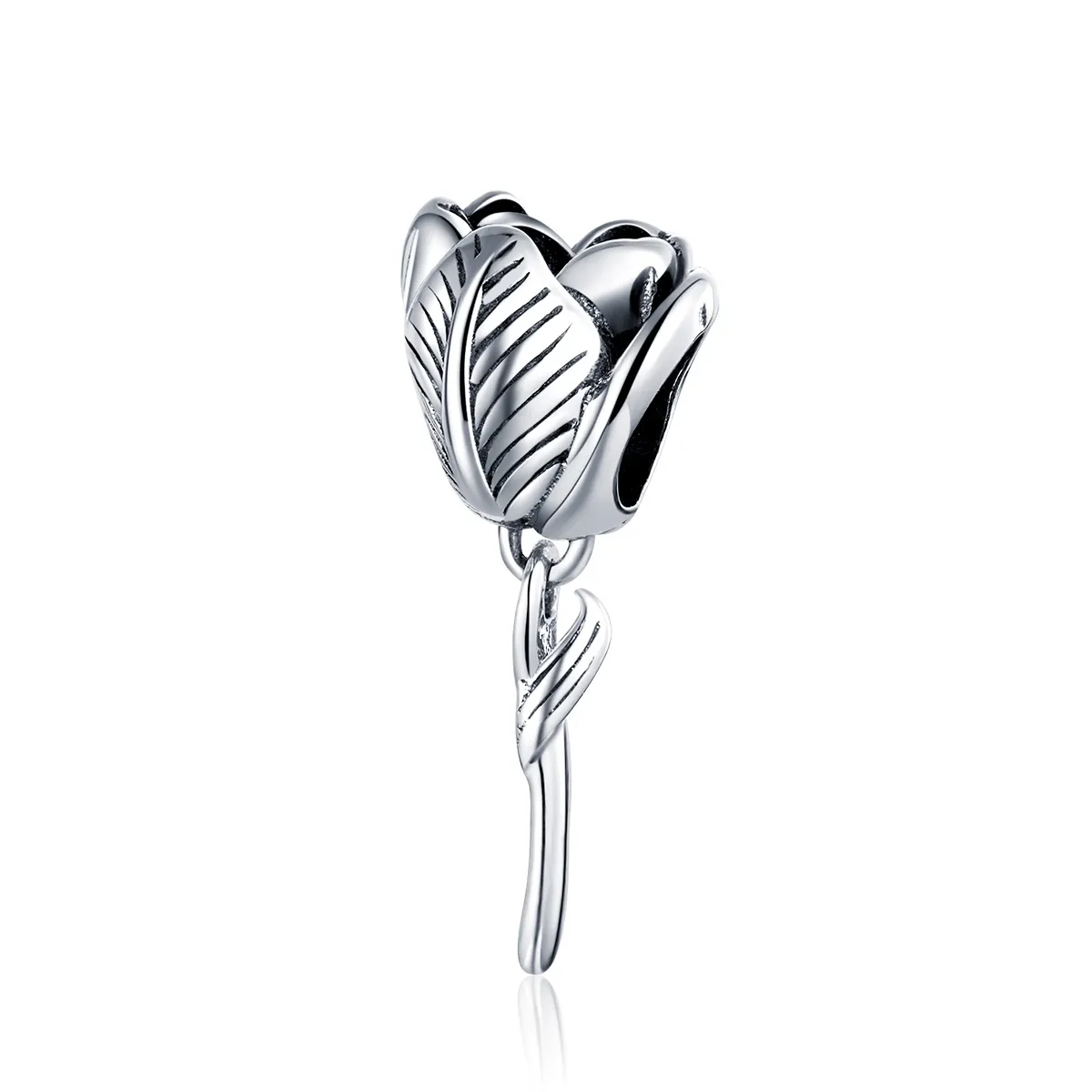 Pandora Style Silver Charm, Tulip - SCC1514