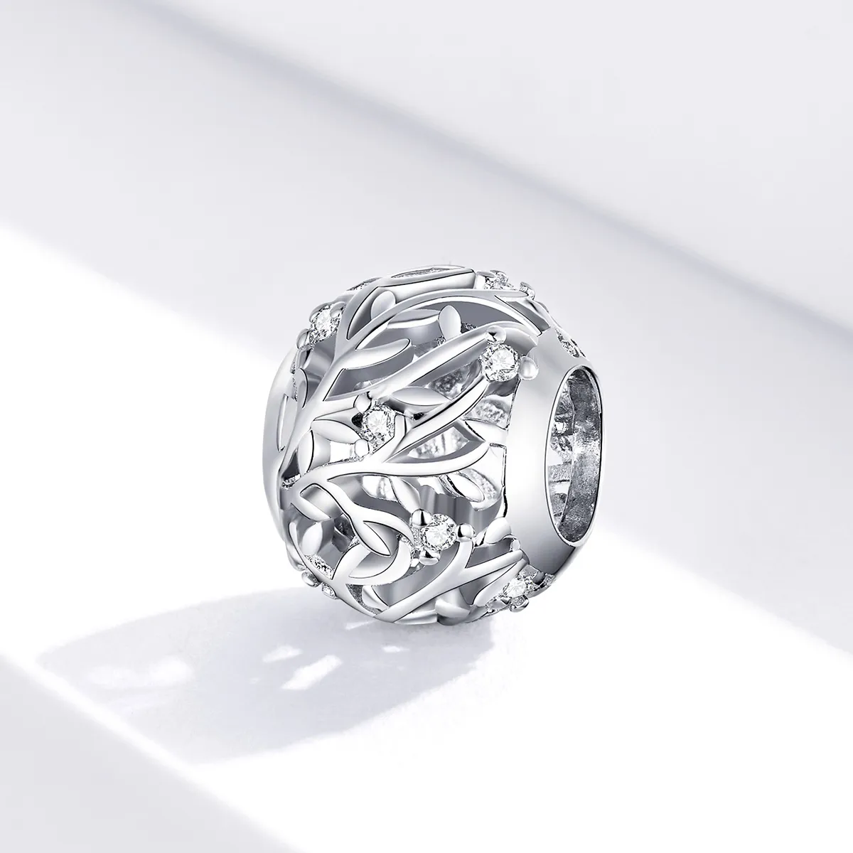 Pandora Style Silver Charm, Vine - BSC256