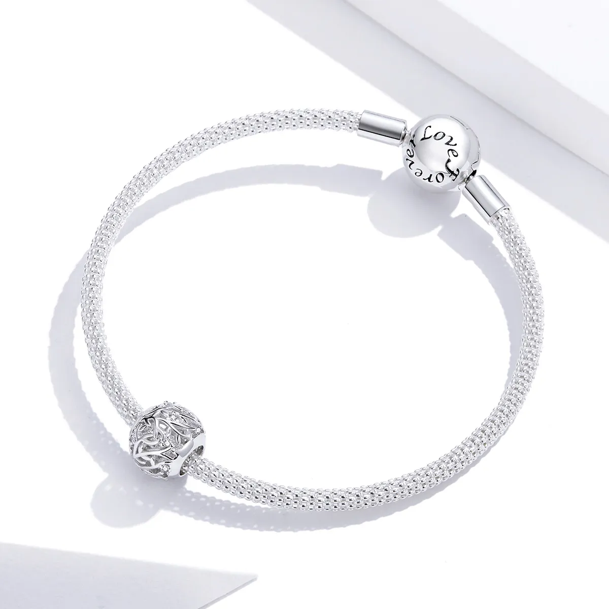 Pandora Style Silver Charm, Vine - BSC256