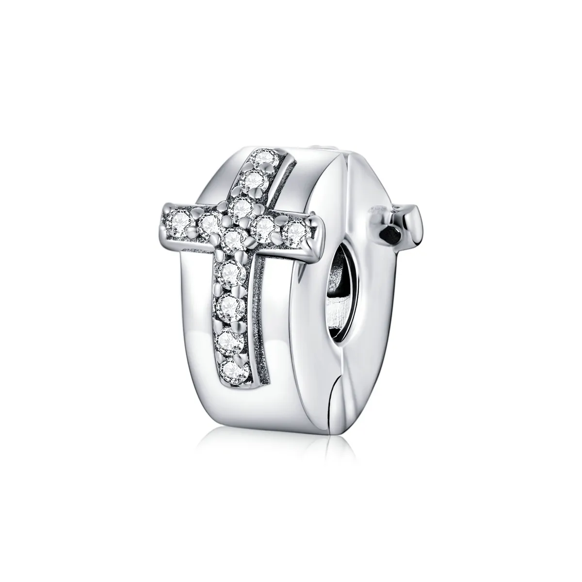 Pandora Style Silver Charm, Cross - SCC1497