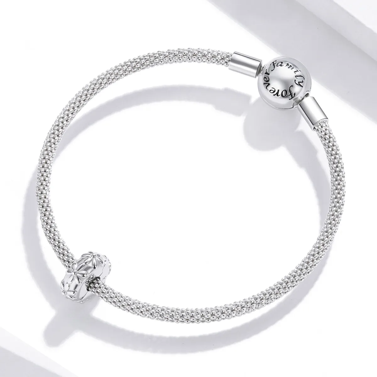 Pandora Style Silver Charm, Daisy - SCC1795