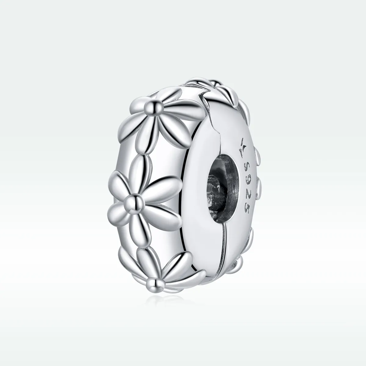 Pandora Style Silver Charm, Daisy - SCC1795