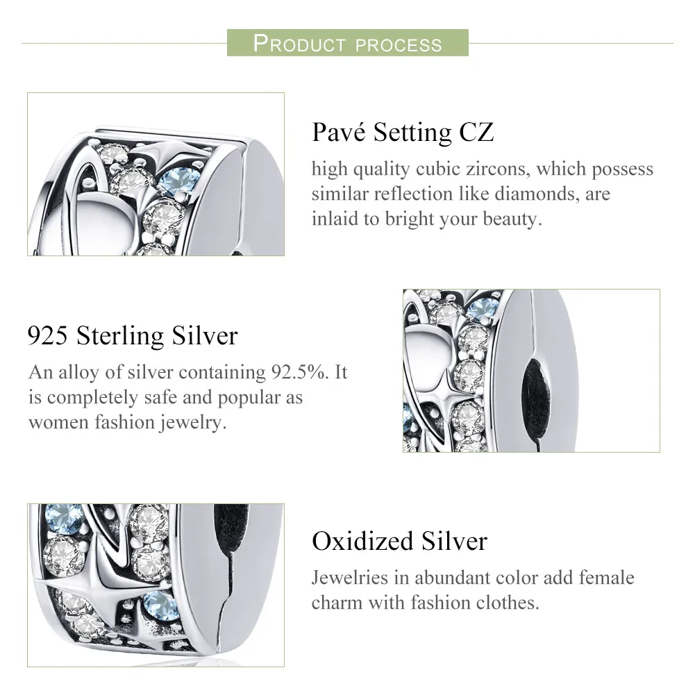 Pandora Style Silver Charm, Planet - SCC985