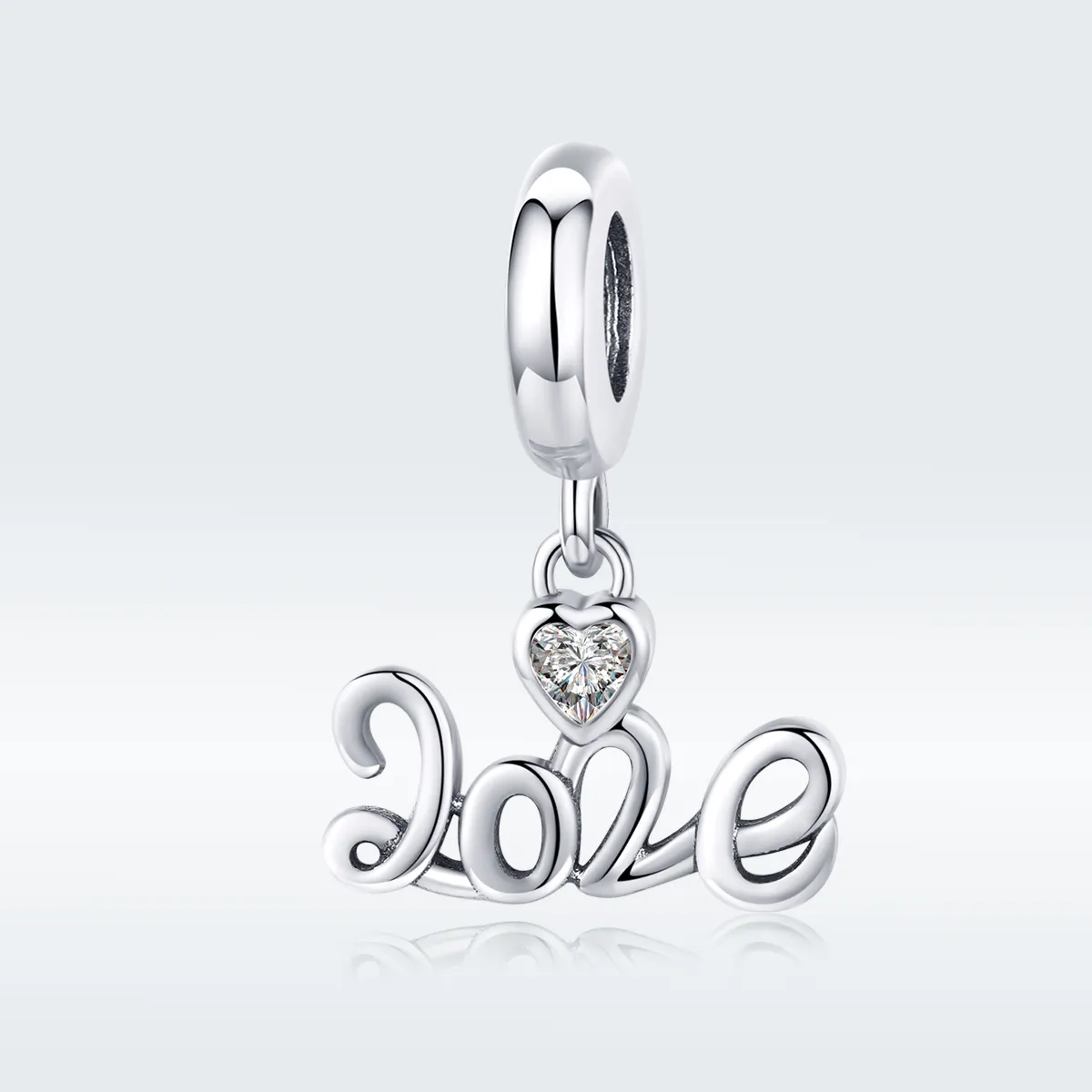 Pandora Style Silver Bangle Charm, Anniversary 2020 - SCC1354