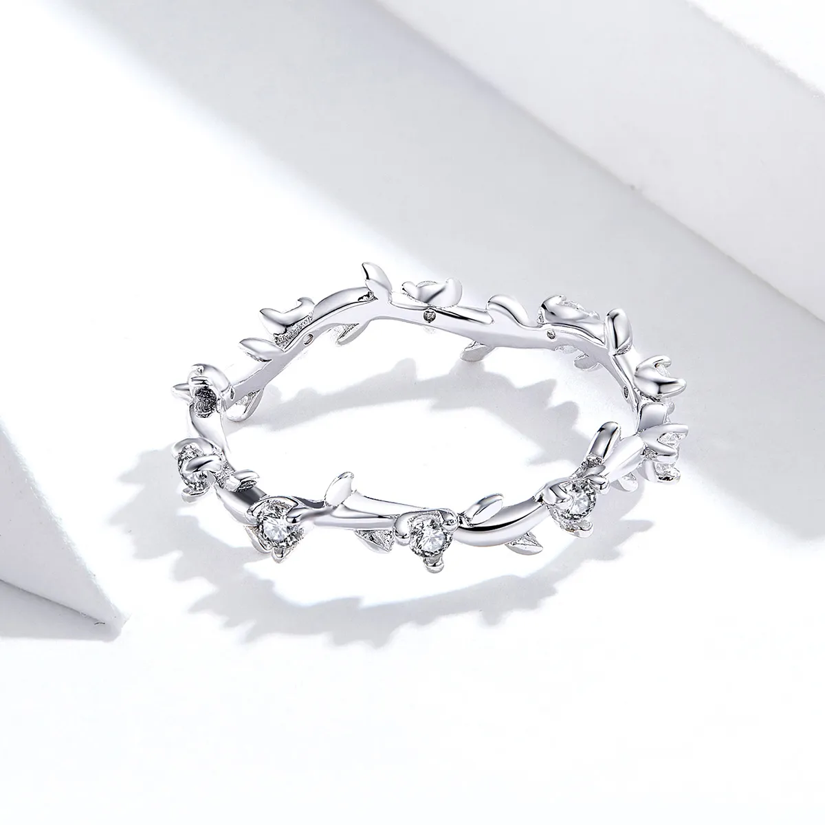 Pandora Style Silver Ring, Flower Crown - SCR625