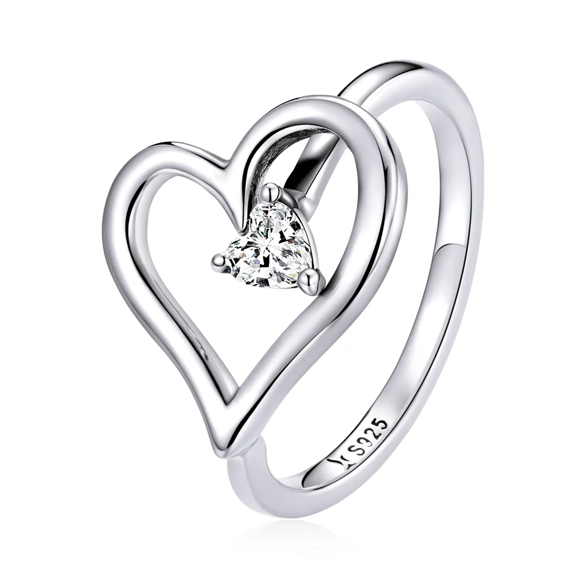 Pandora Style Silver Ring, Shining Wish - SCR700