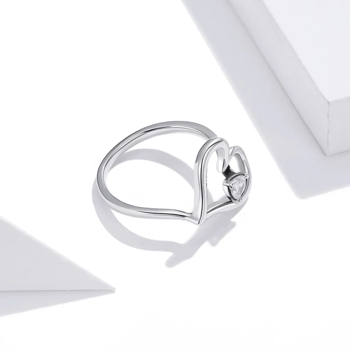 Pandora Style Silver Ring, Shining Wish - SCR700