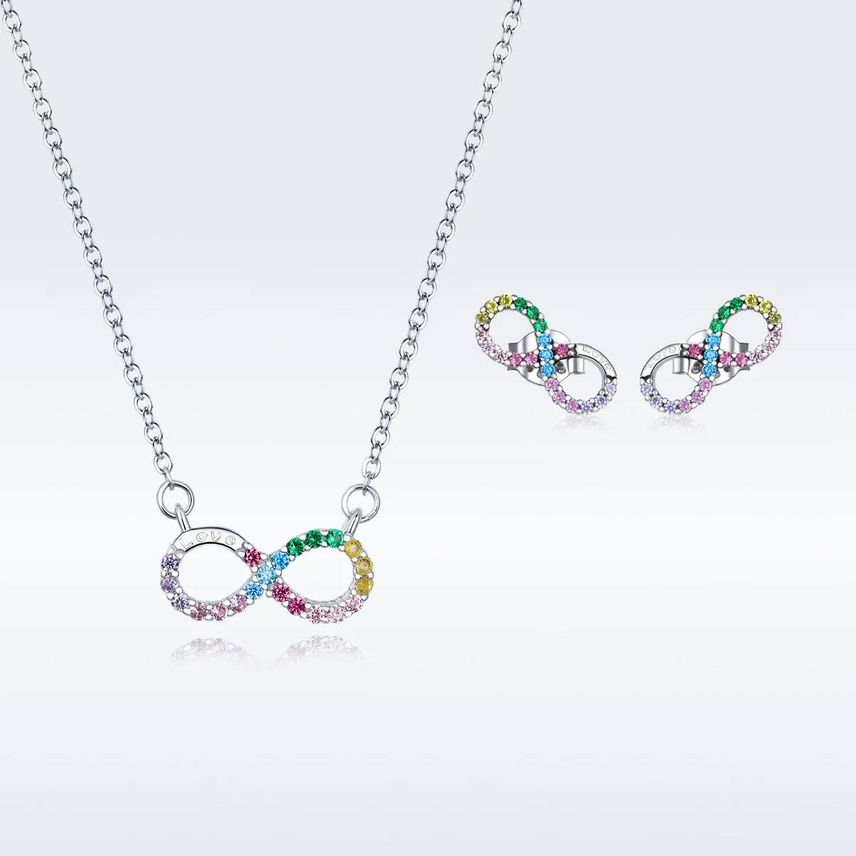 Pandora Style Set, Bicolor Infinity - SET021