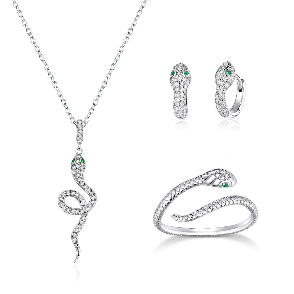 Pandora Style Set, Bicolor Snakes - SET020