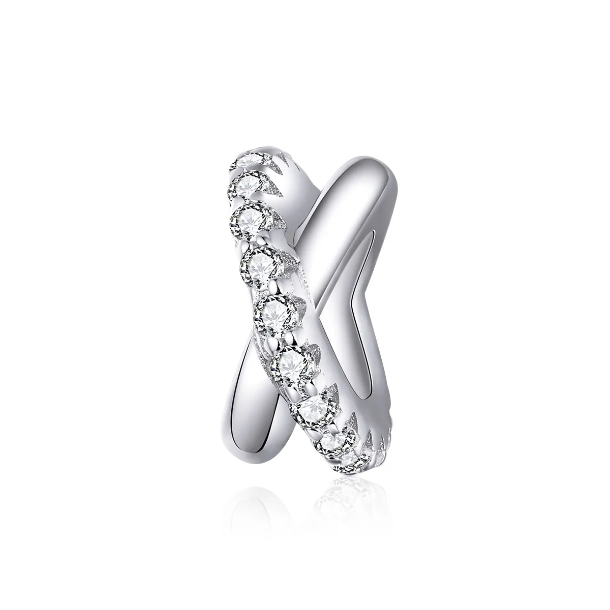 Pandora Style Silver Spacer Charm, Chic - BSC214