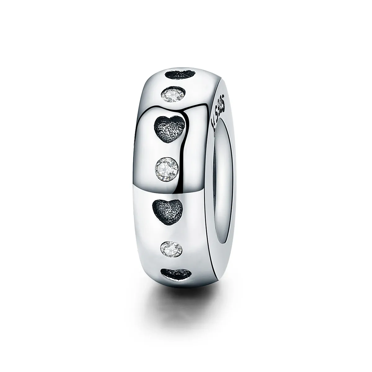 Pandora Style Silver Spacer Charm, Cute - SCC593