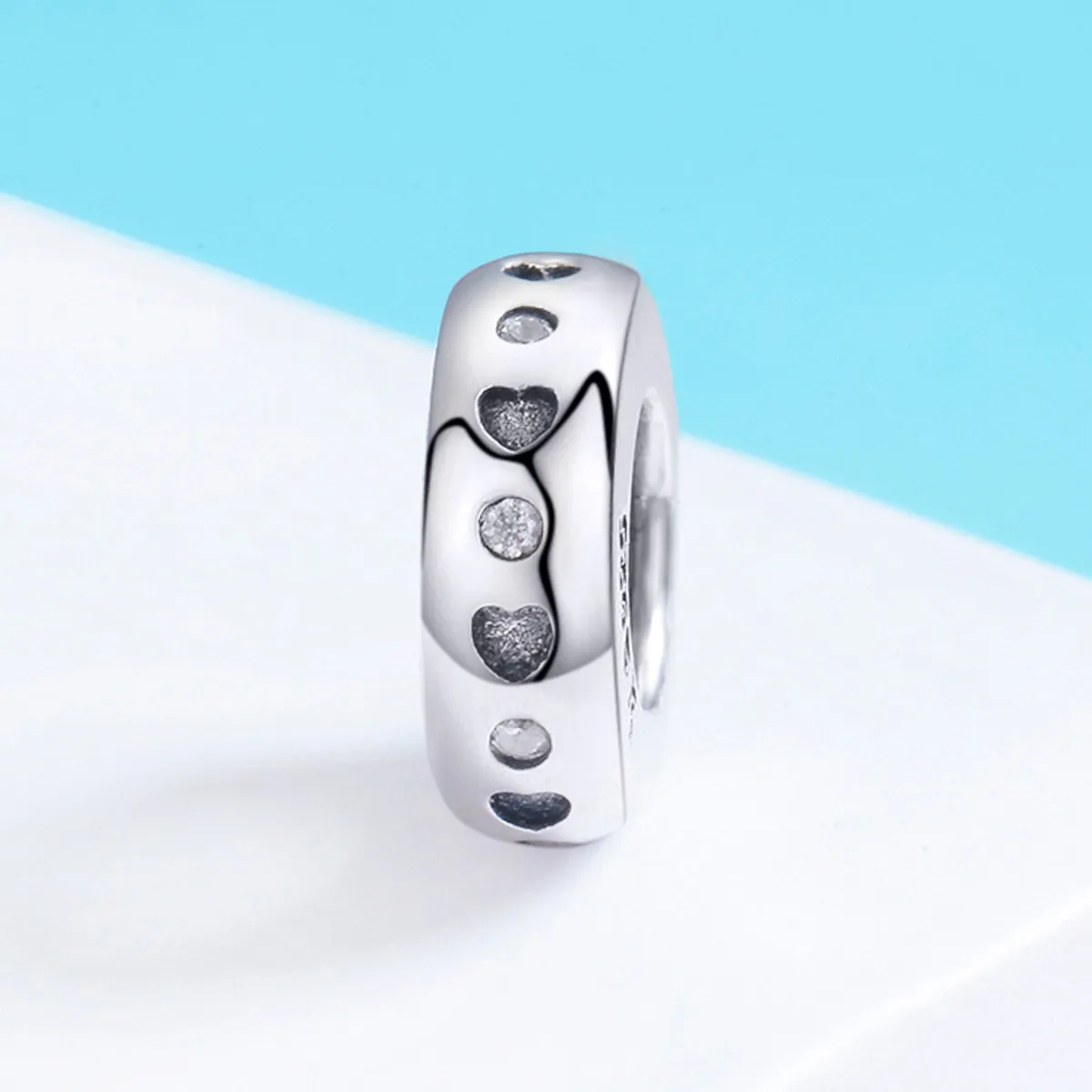 Pandora Style Silver Spacer Charm, Cute - SCC593