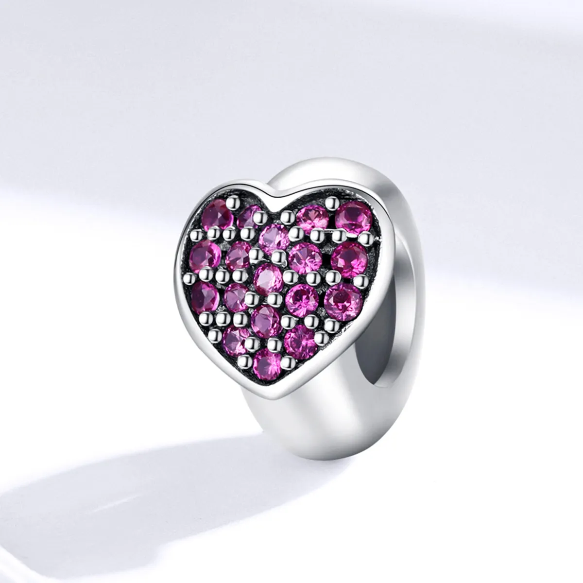 Pandora Style Silver Spacer Charm, Love - SCC1336