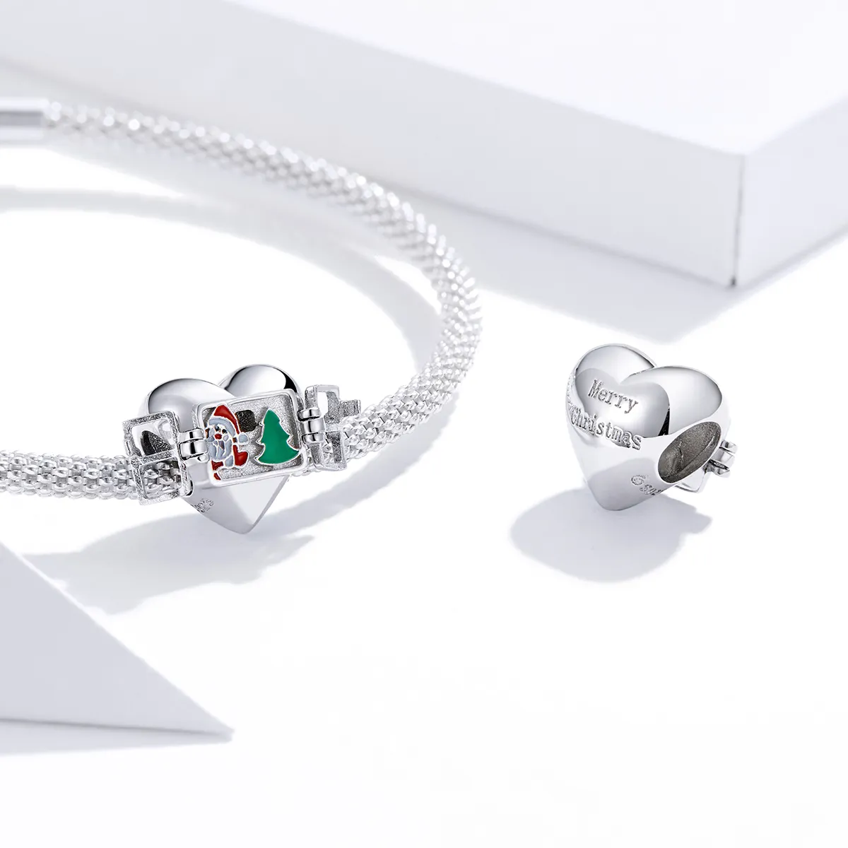 PANDORA Style Christmas Greetings Charm - BSC376