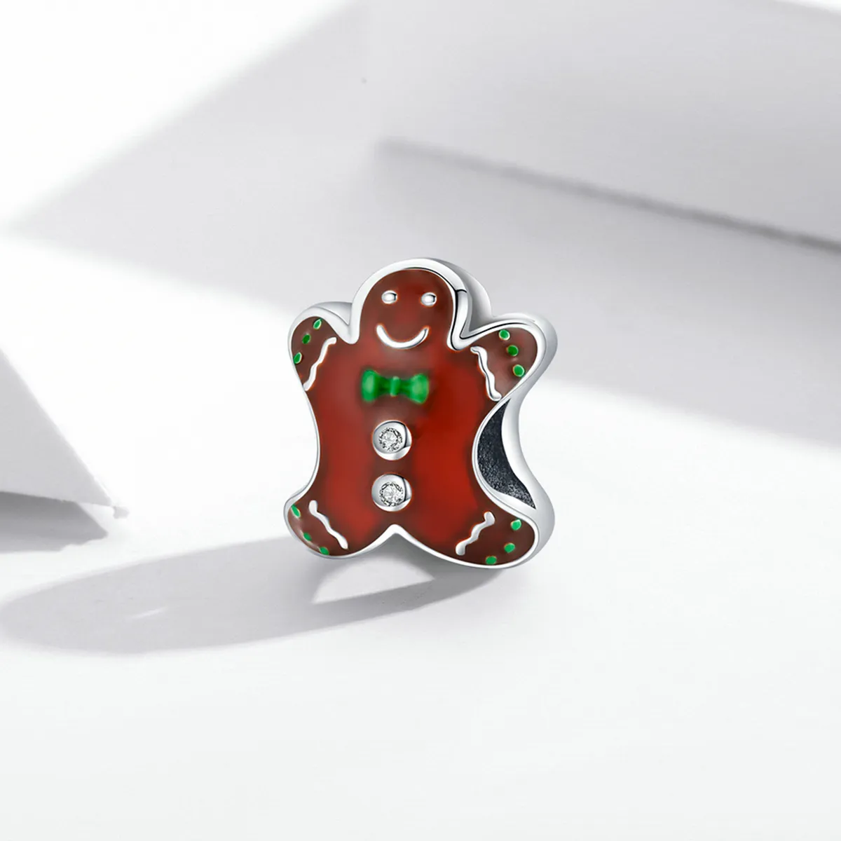 PANDORA Style Gingerbread Man Charm - SCC2037