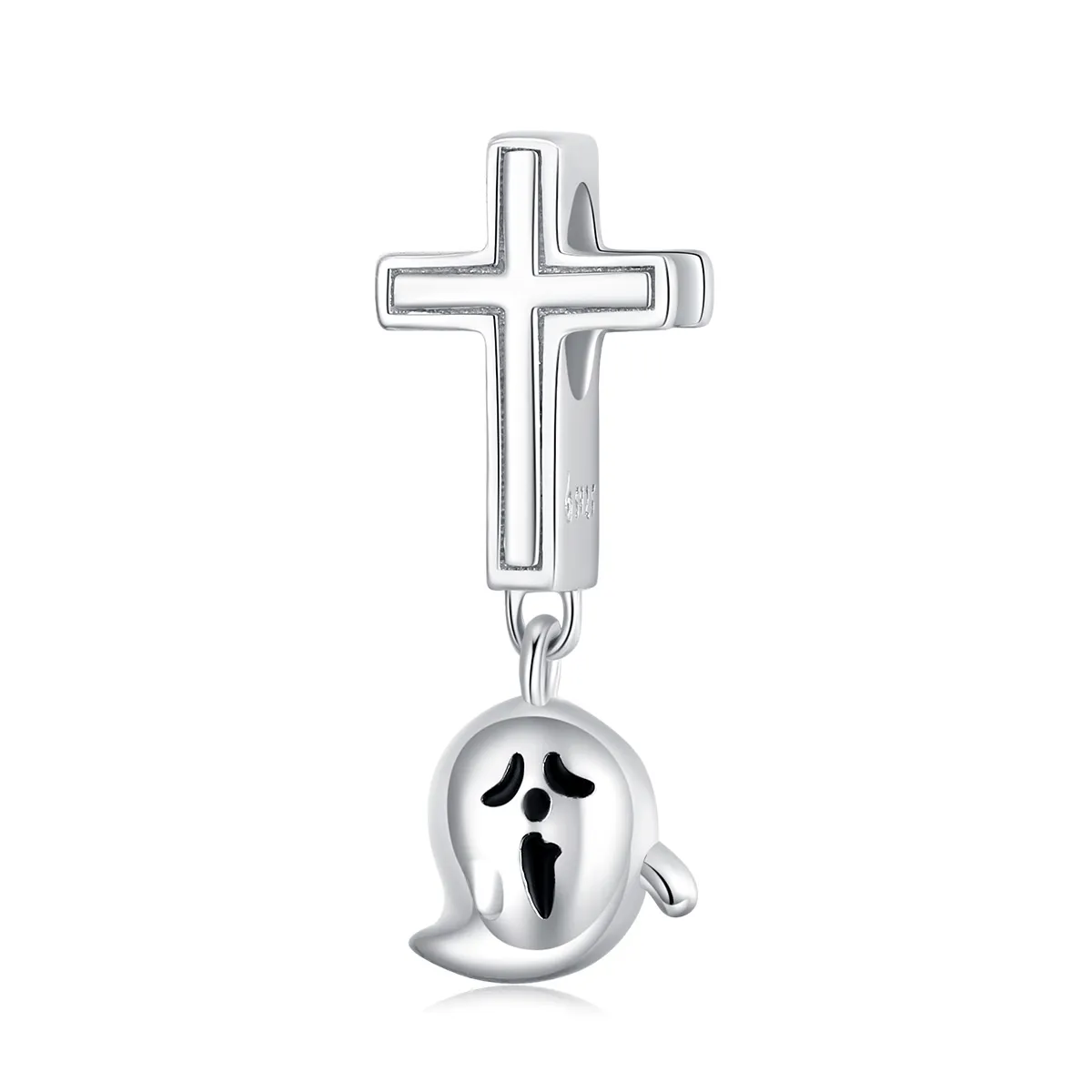 pandora style halloween ghost charm bsc328