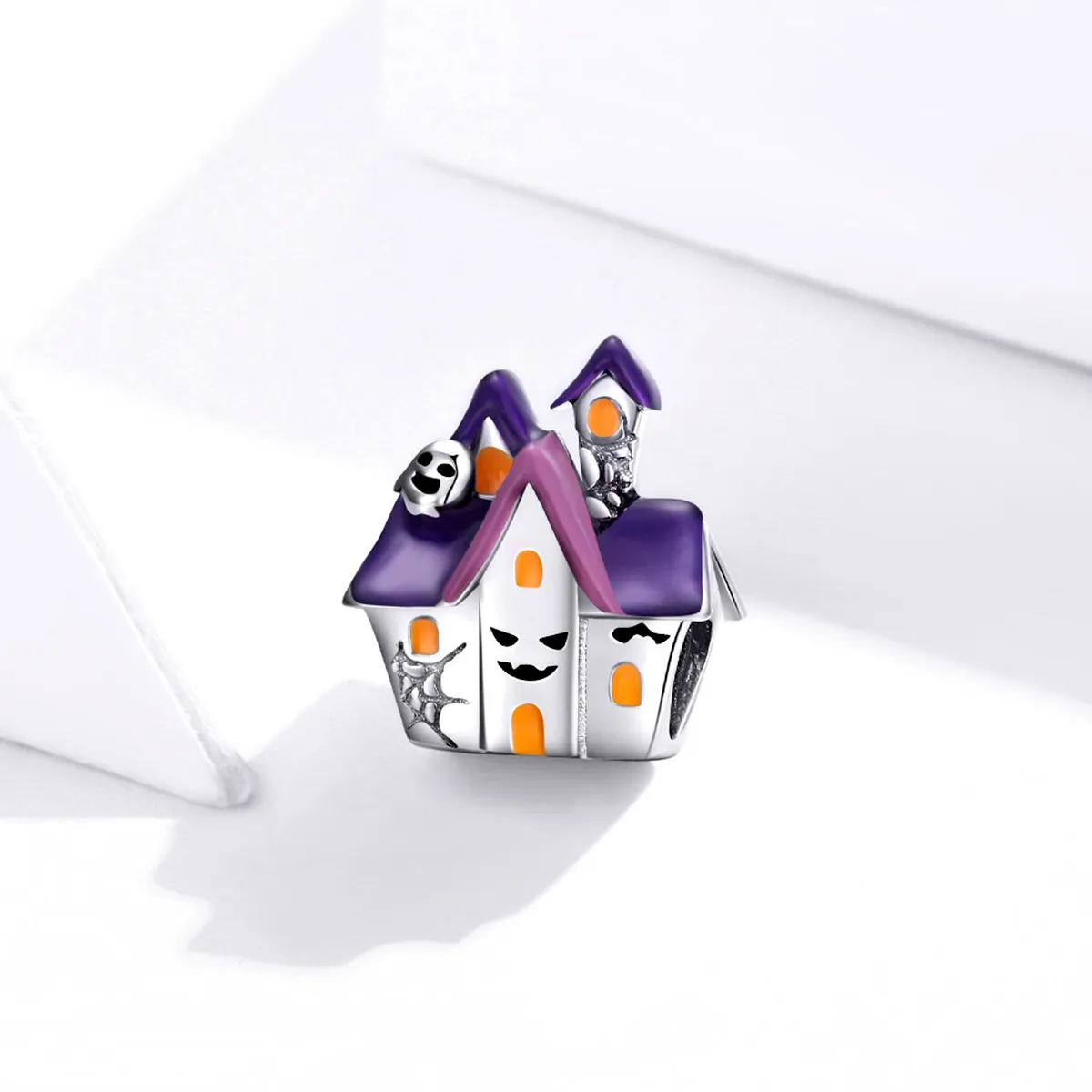 PANDORA Style Halloween Haunted House Charm - BSC324