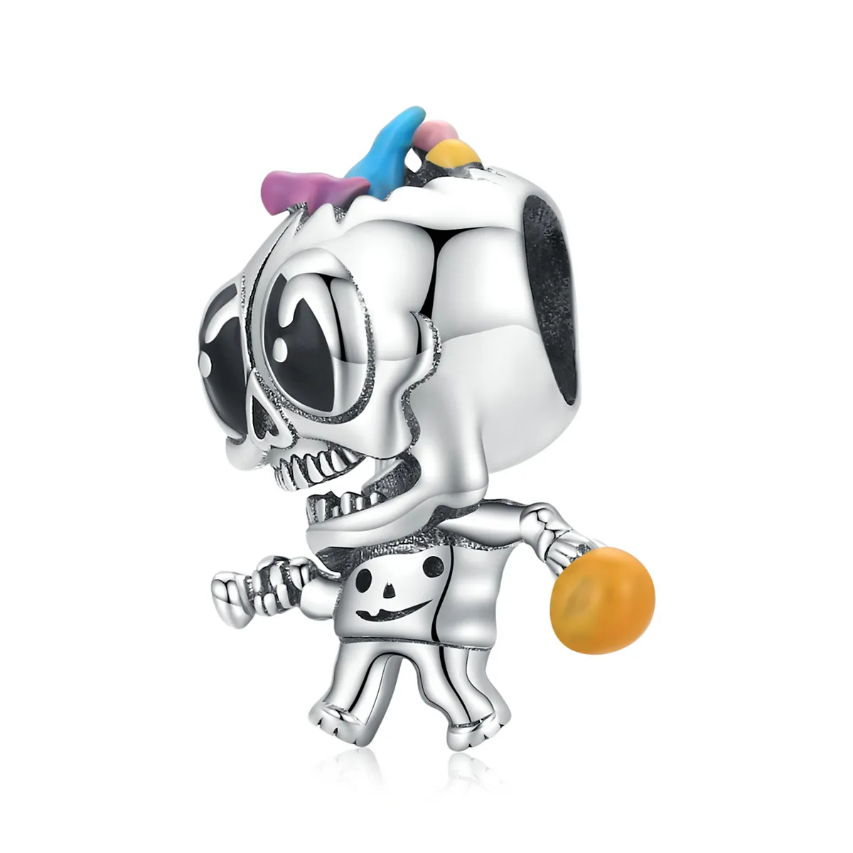 PANDORA Style Halloween Skull Charm - SCC1955