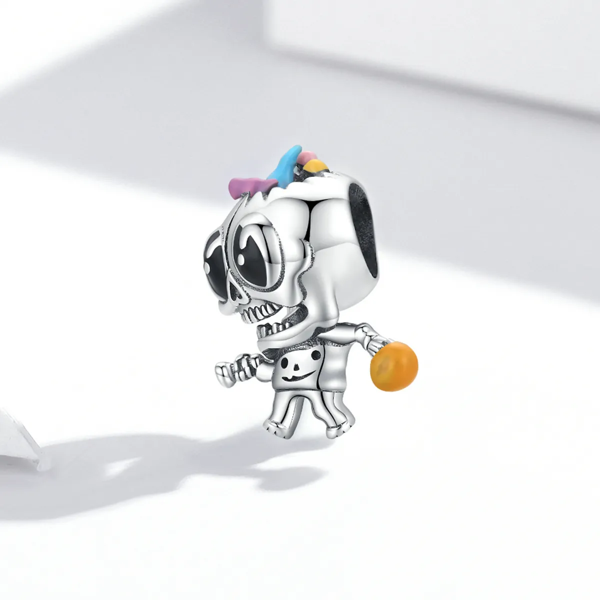 PANDORA Style Halloween Skull Charm - SCC1955