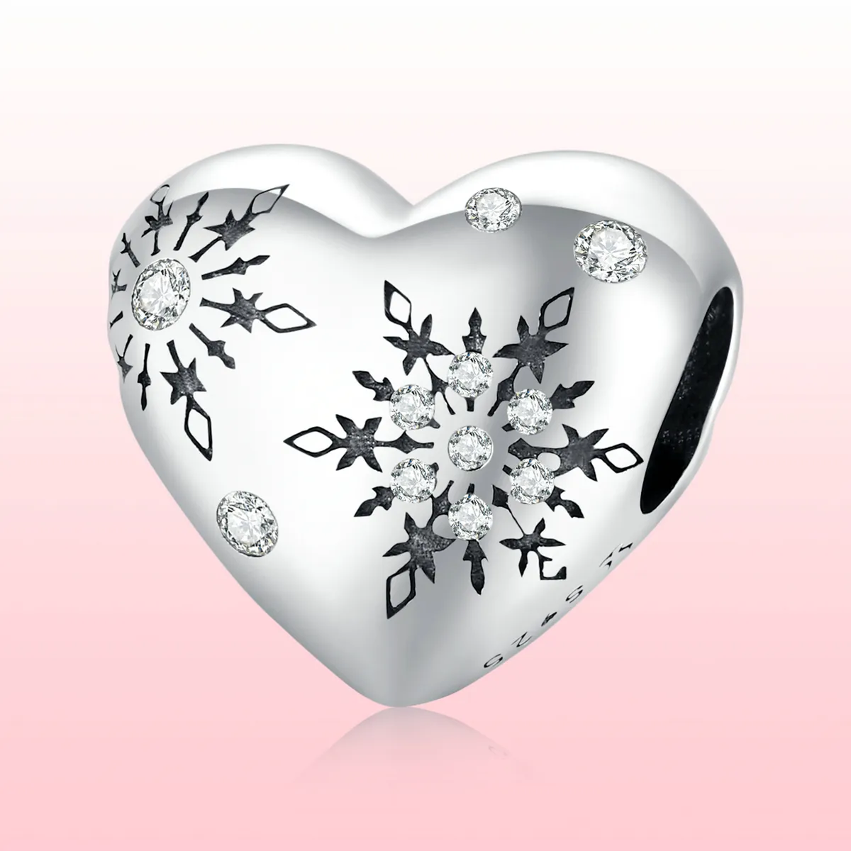 PANDORA Style Love Snowflakes Charm - SCC1982