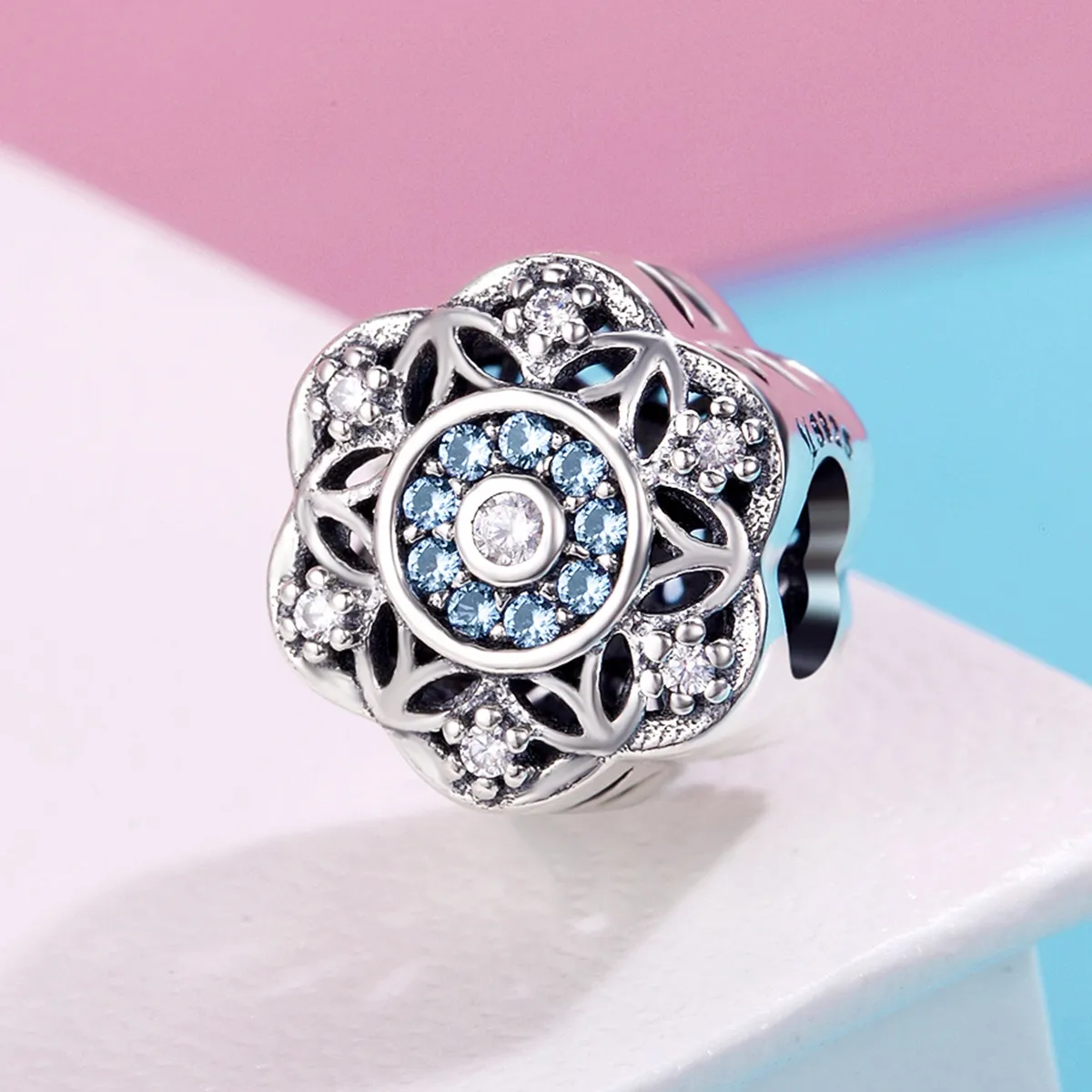 PANDORA Style Romantic Snowflakes Charm - SCC247