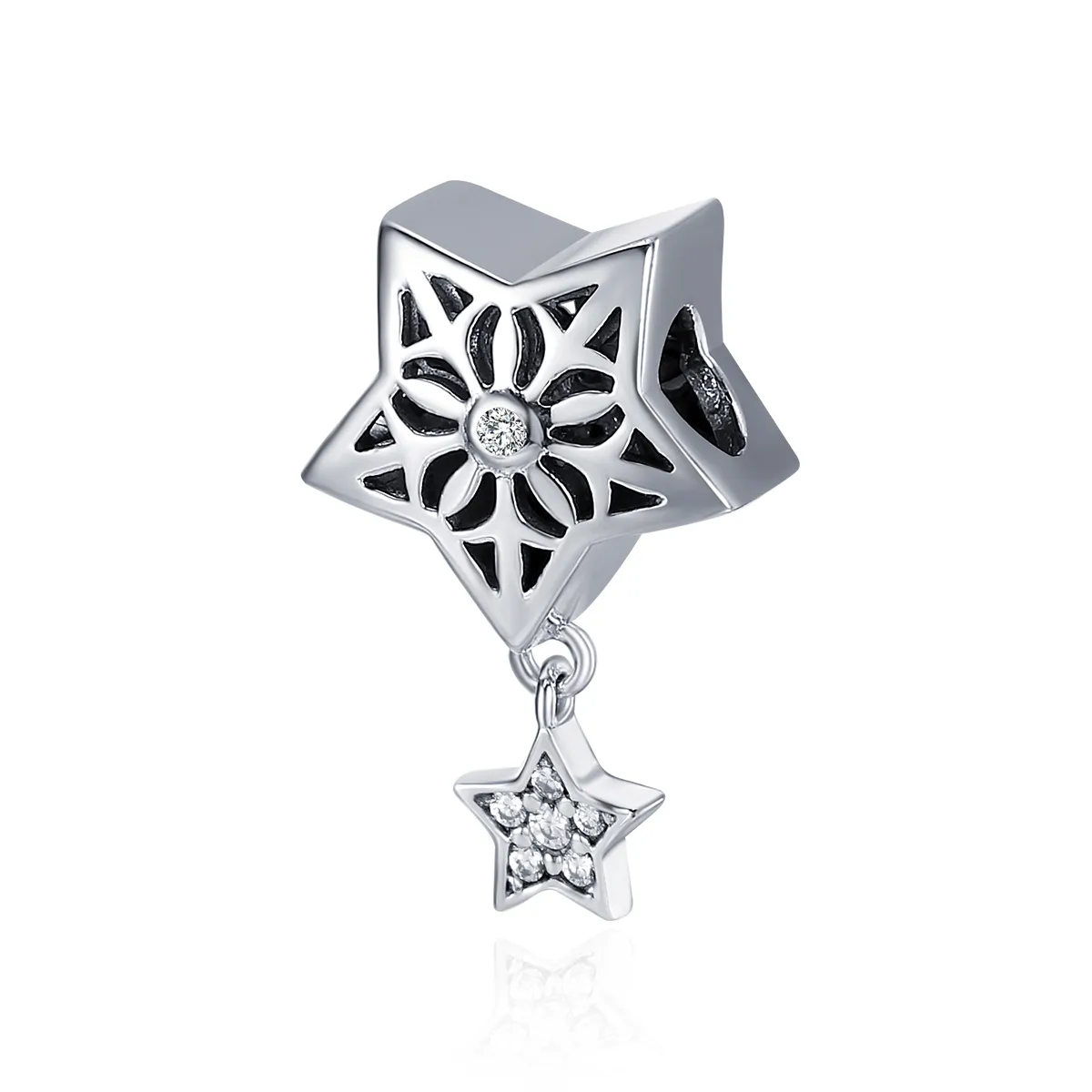 PANDORA Style Snow Star Charm - SCC371