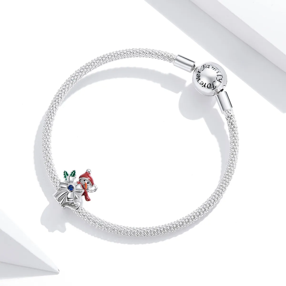 PANDORA Style Snowman Cup Charm - BSC373