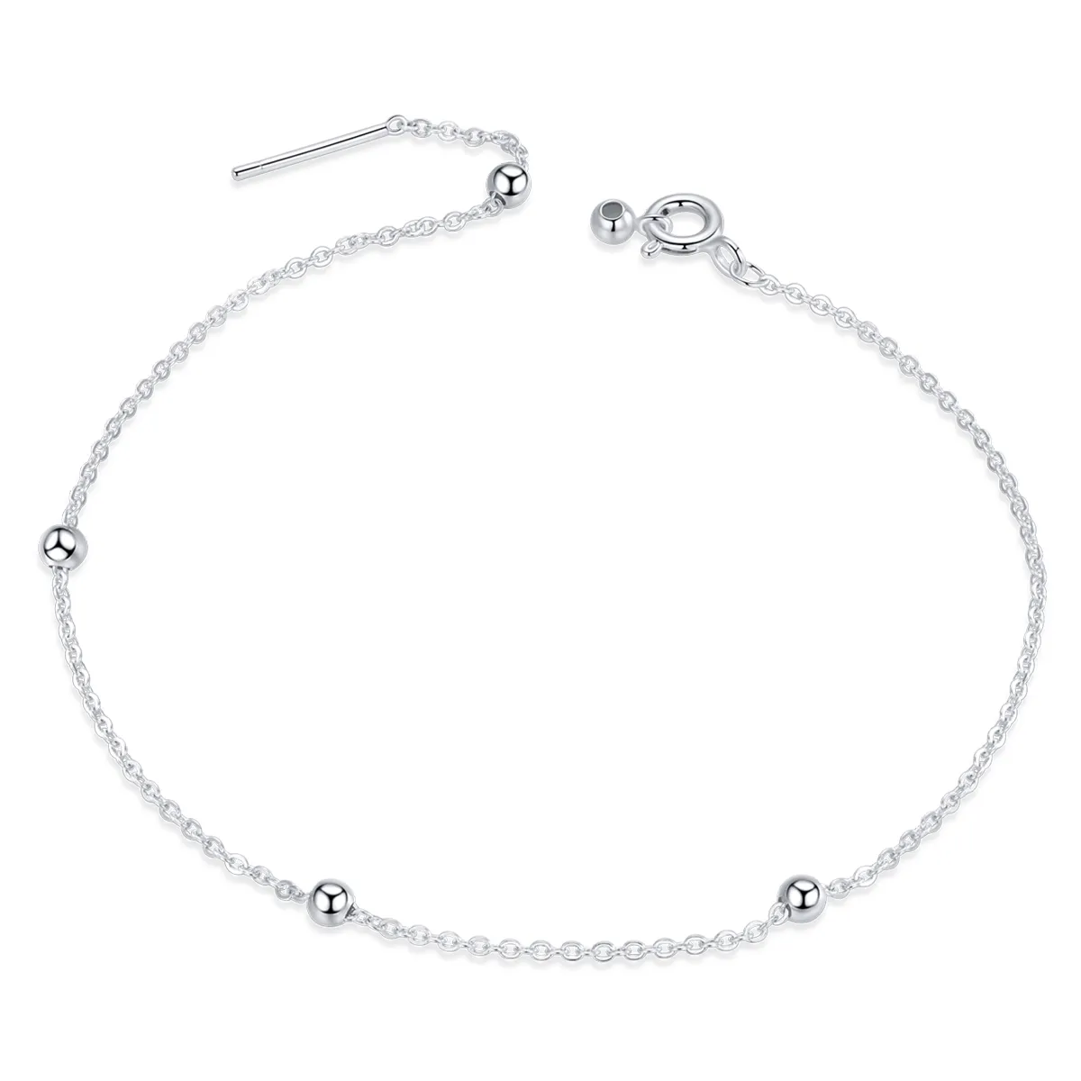 PANDORA Style Simple Bead Chain Bracelet - BSB061