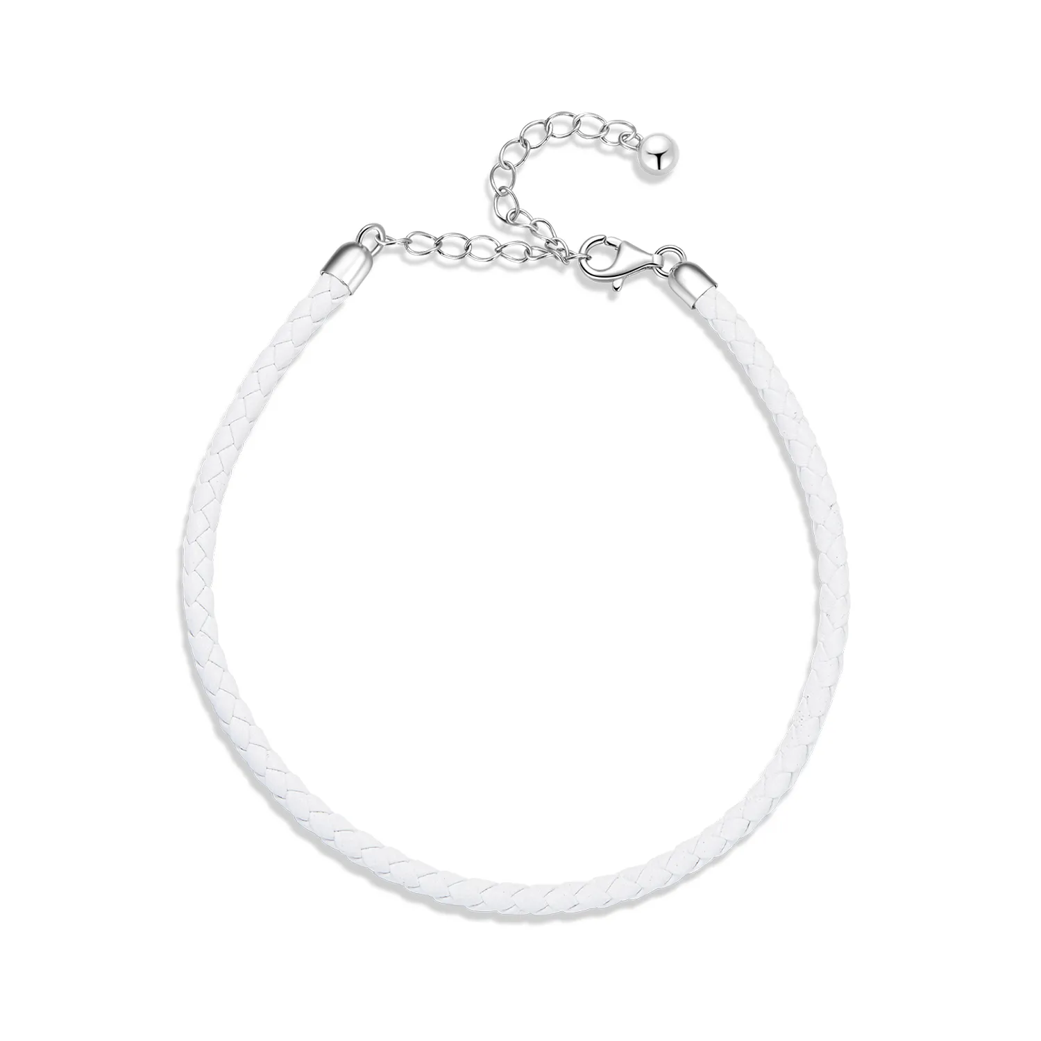 pandora style simple bracelet scb243 wh